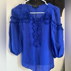 Nannette lepore 100%silk blouse